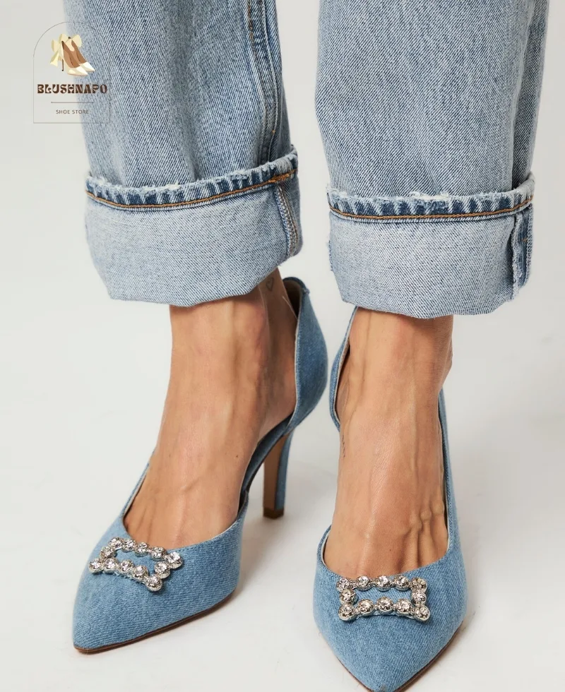 Crimson Luxe Slingback – UK