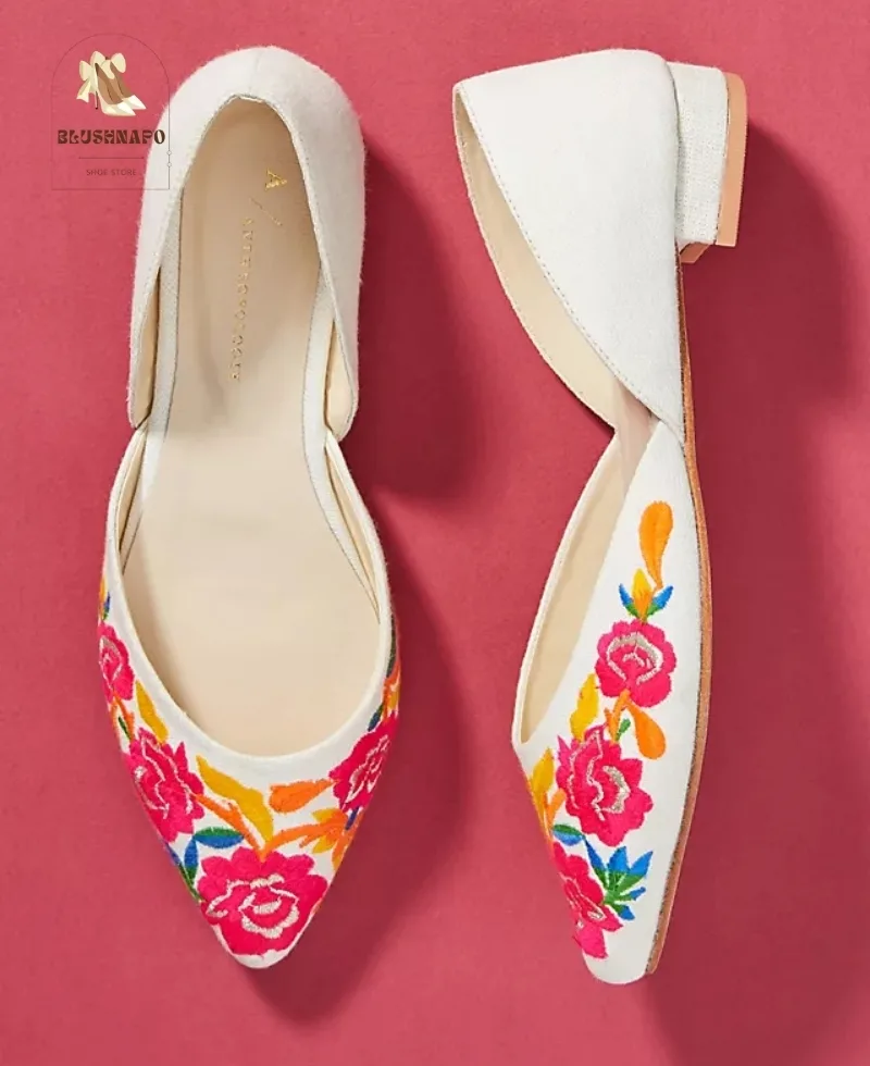 Aurora Quilted Leather Flats UK