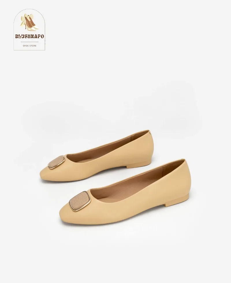 Serena Two-Tone Designer Flats UK