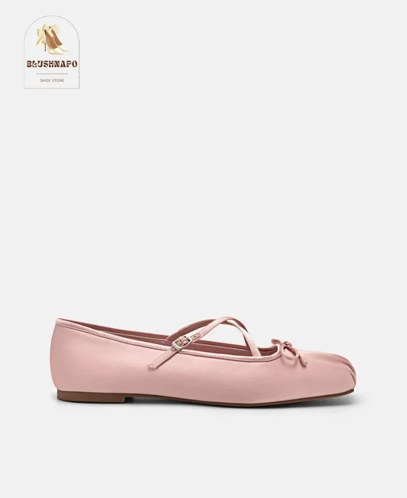 Elara Metallic Finish Flats UK