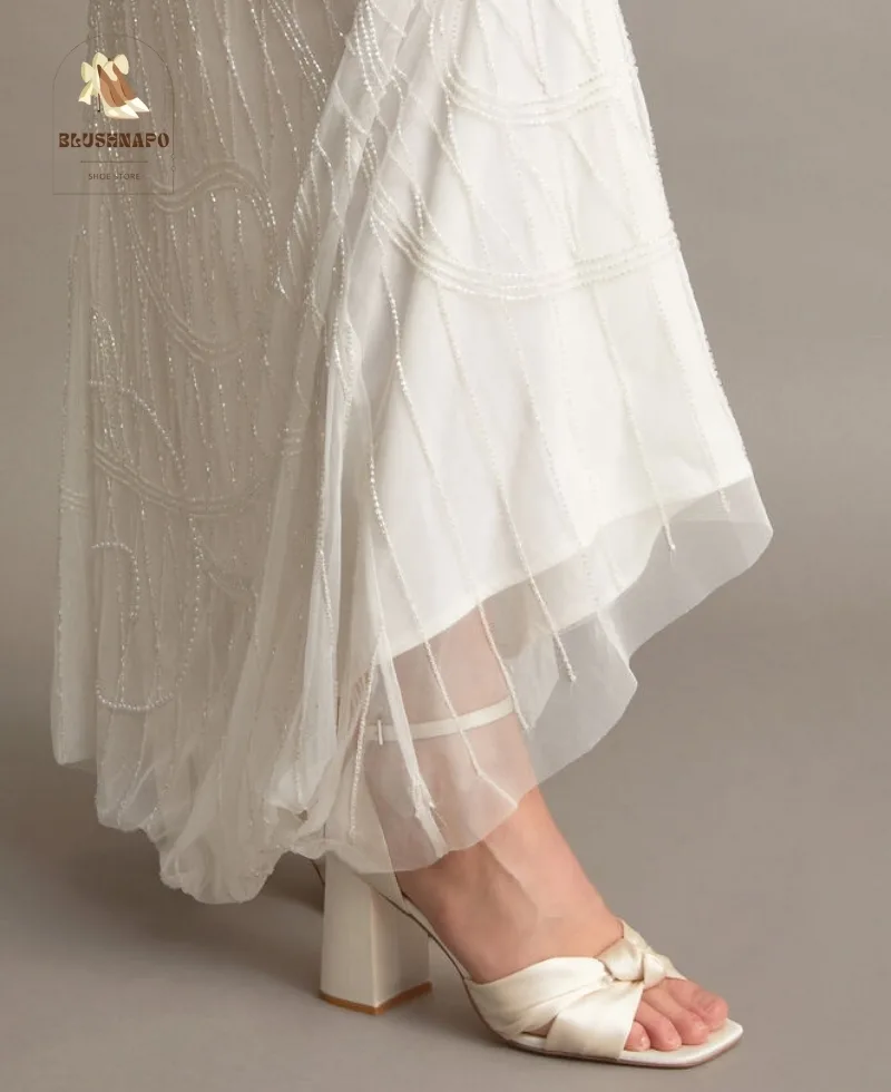 Thalia Minimal Luxe Slide Sandals UK
