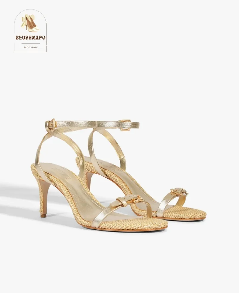 Noir Ankle-Strap Elegance – UK