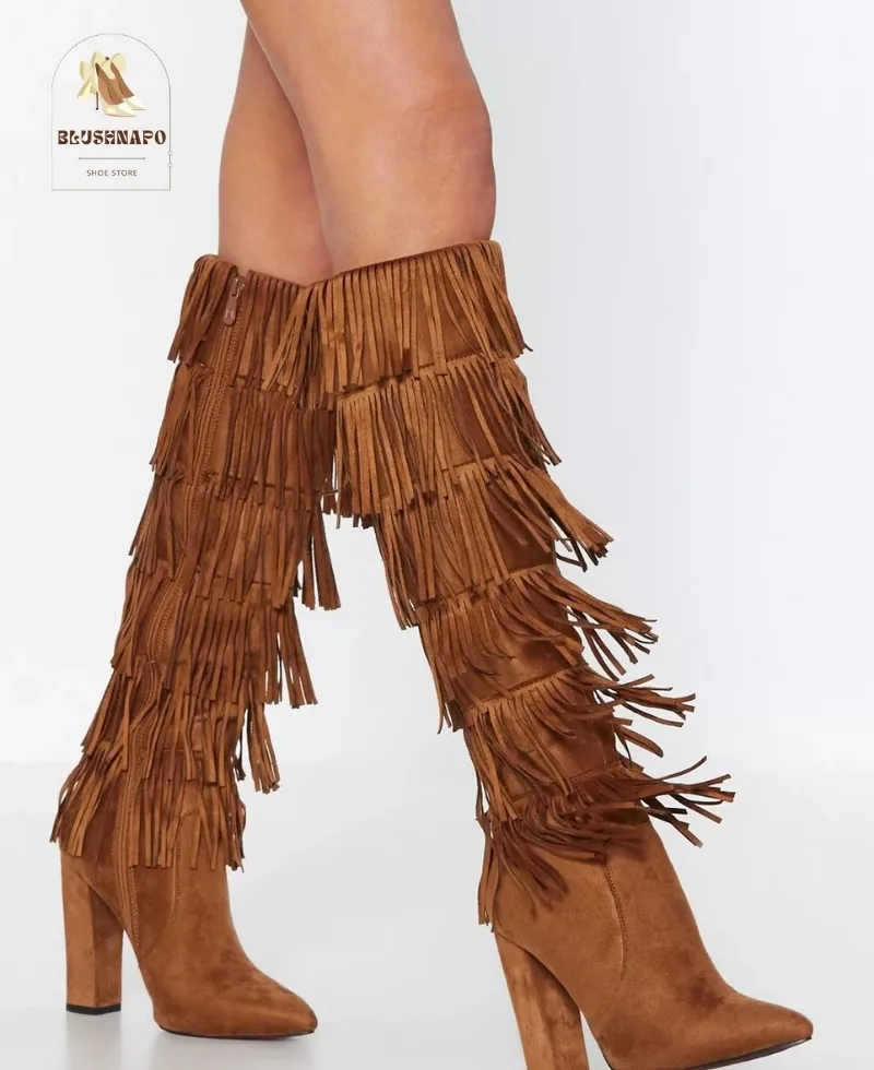 Valencia Animal Print Statement Boots UK