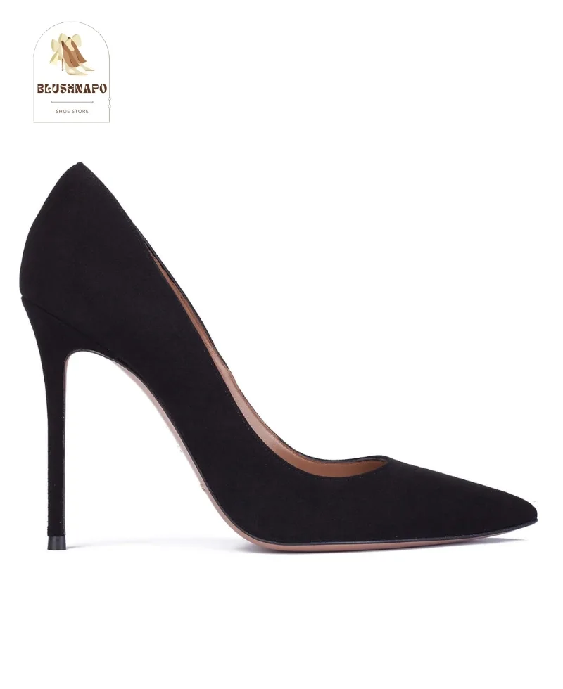 London Chic Suede Heels – UK